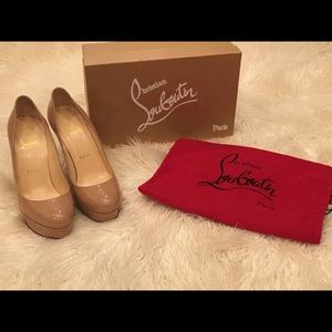Christian Louboutin Bianca 120mm Nude